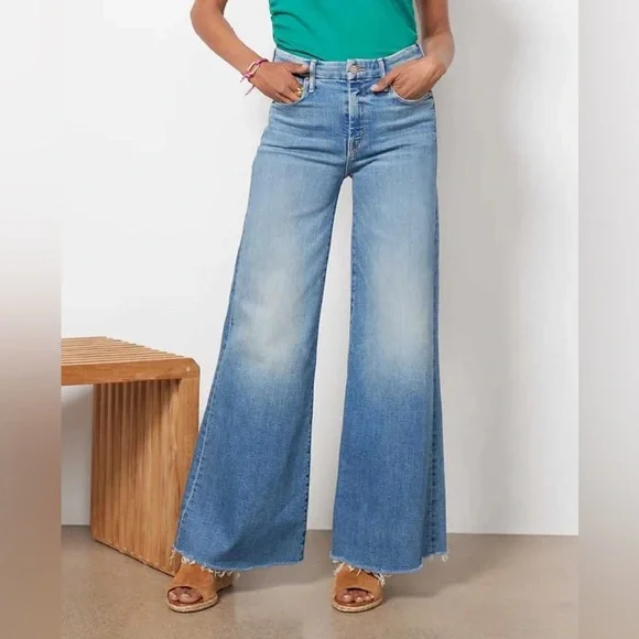 Mother The Roller Fray Work Hard Play Hard Size 14/16 - Picture 3 of 16